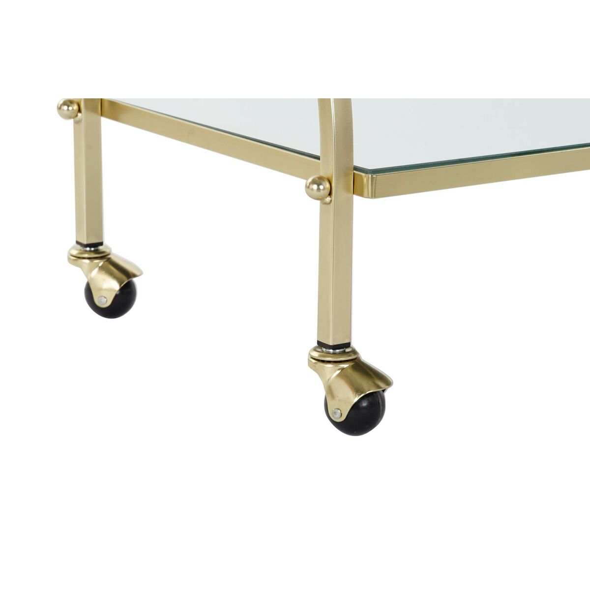 Serving Trolley DKD Home Decor Golden Steel Mirror 70 x 36,5 x 83 cm