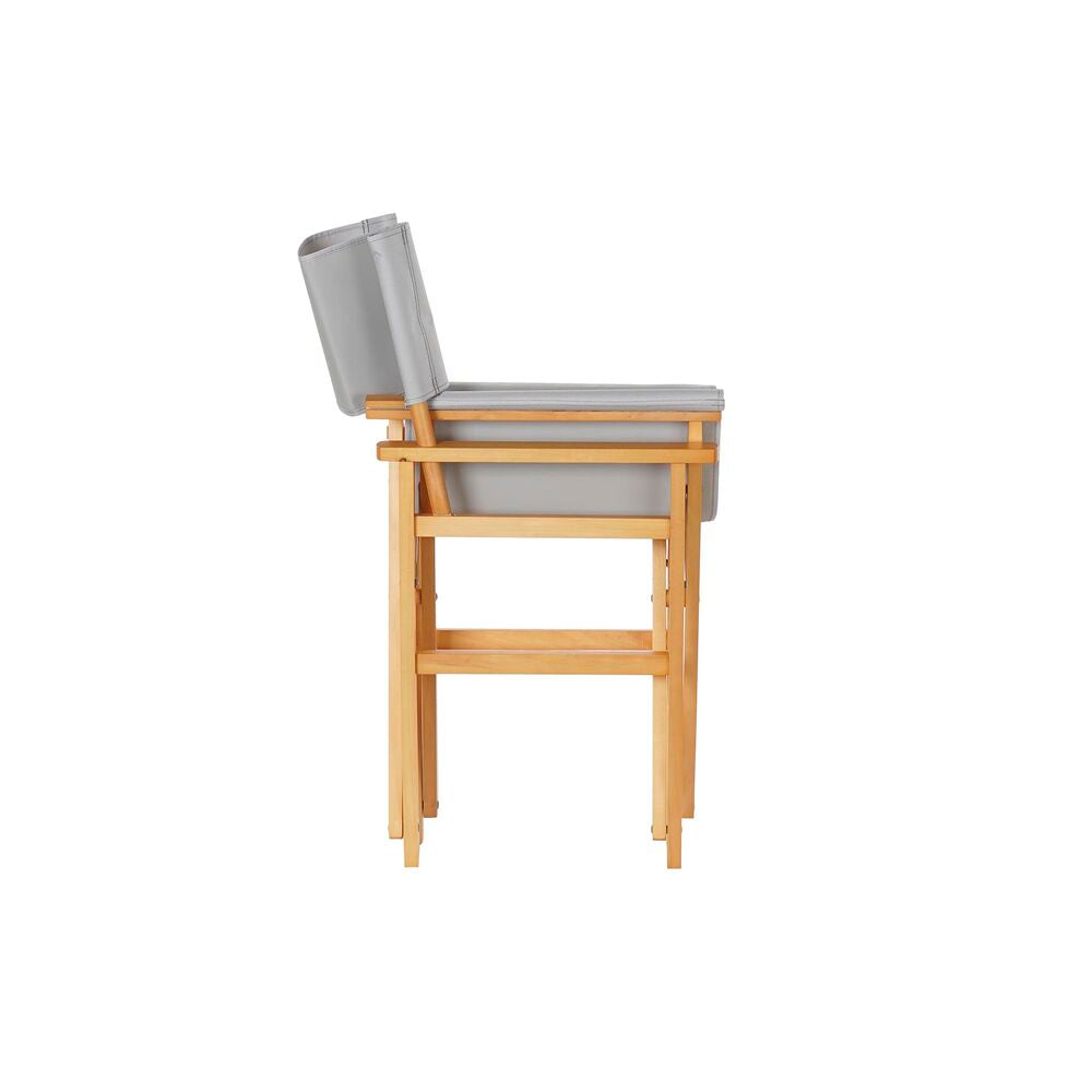 Zahradní židle DKD Home Decor Grey Natural Pinewood 56 x 48 x 87 cm (56