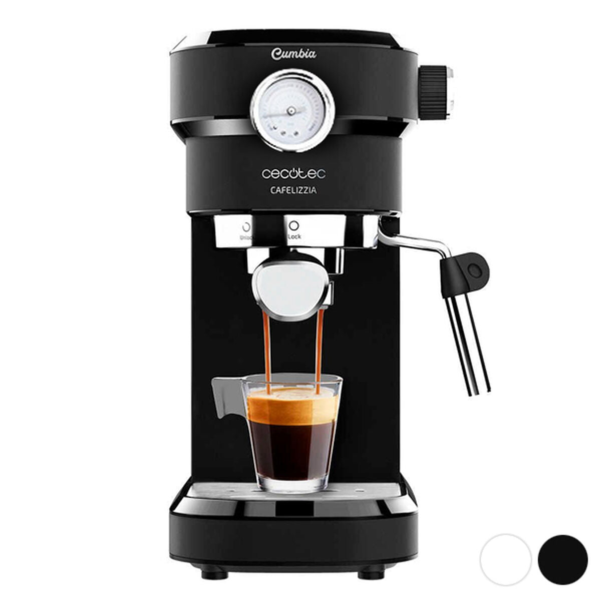 Expresní manuální kávová stroj Cecotec Cafelizzia 790 Black Pro 1,2 l