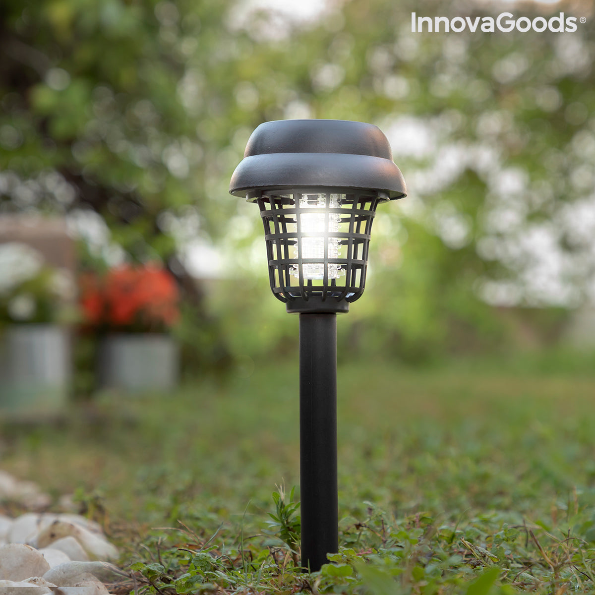 Komáry zabíjející sluneční zahradní lampa Garlam Innovagoods