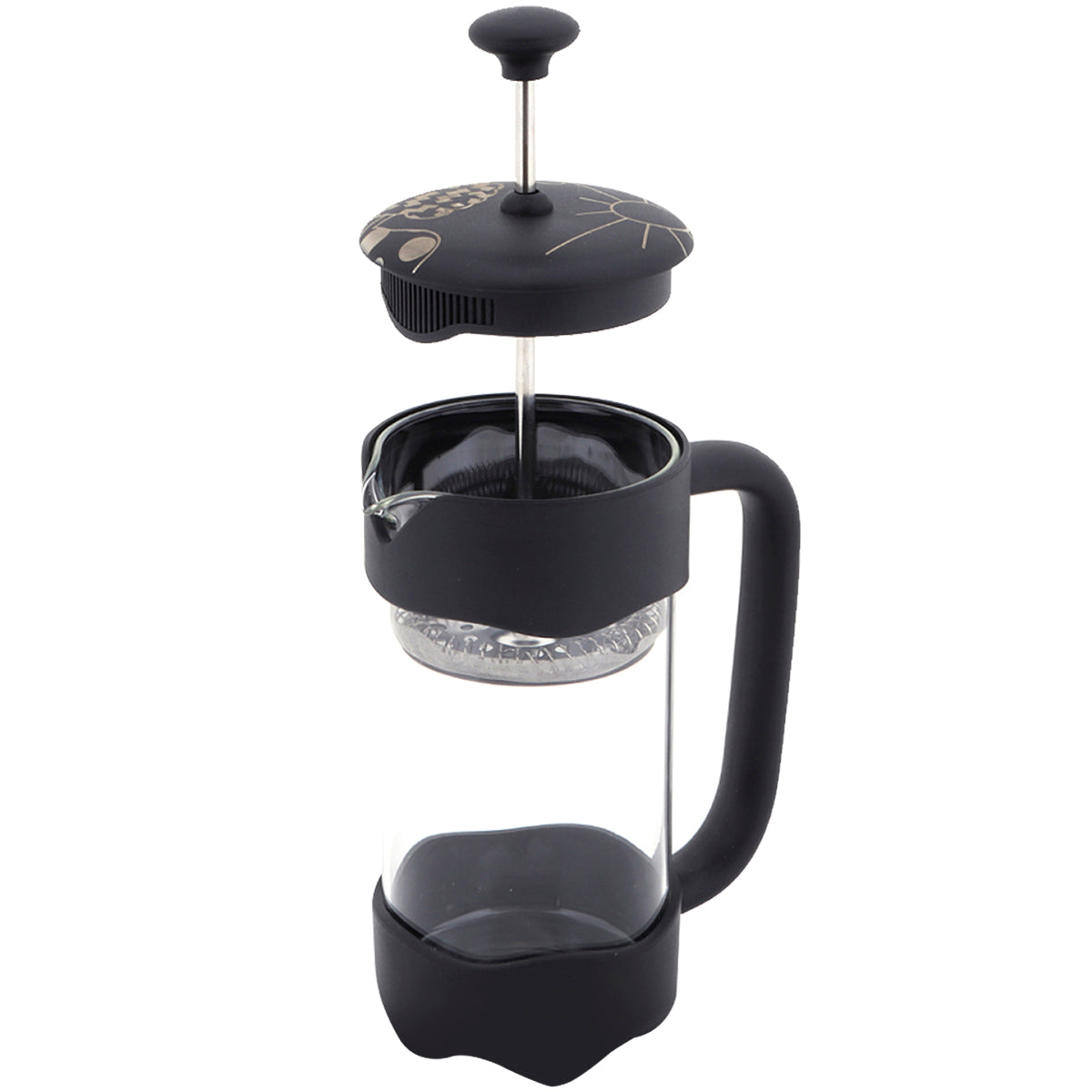 Jakýkoli ranní francouzský tisk FY92 Kaffeebereiter, 1000 ml, Schwarz