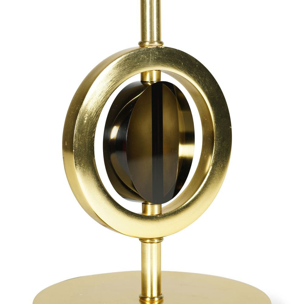 Autentické modely Art Deco Circle Lamp Circular Single, Gold