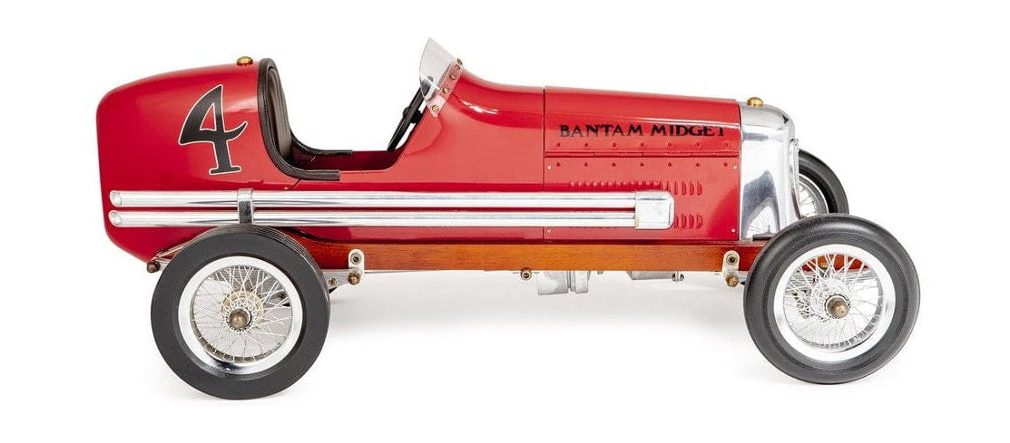 Autentické modely Bantam Midget Racing Aut Model, červená