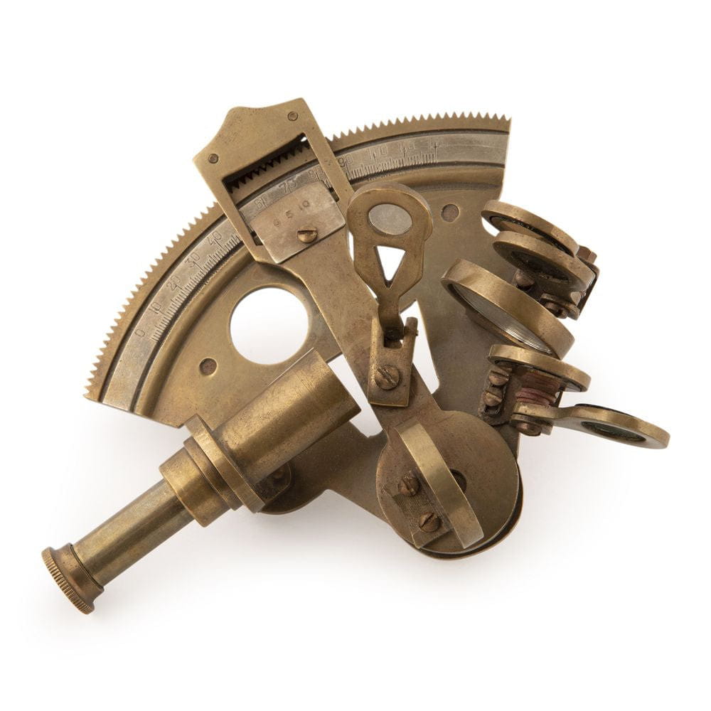 Autentické modely kapsy sextant bronzové