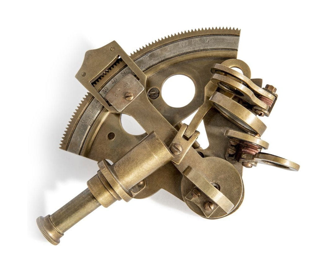 Autentické modely kapsy sextant bronzové