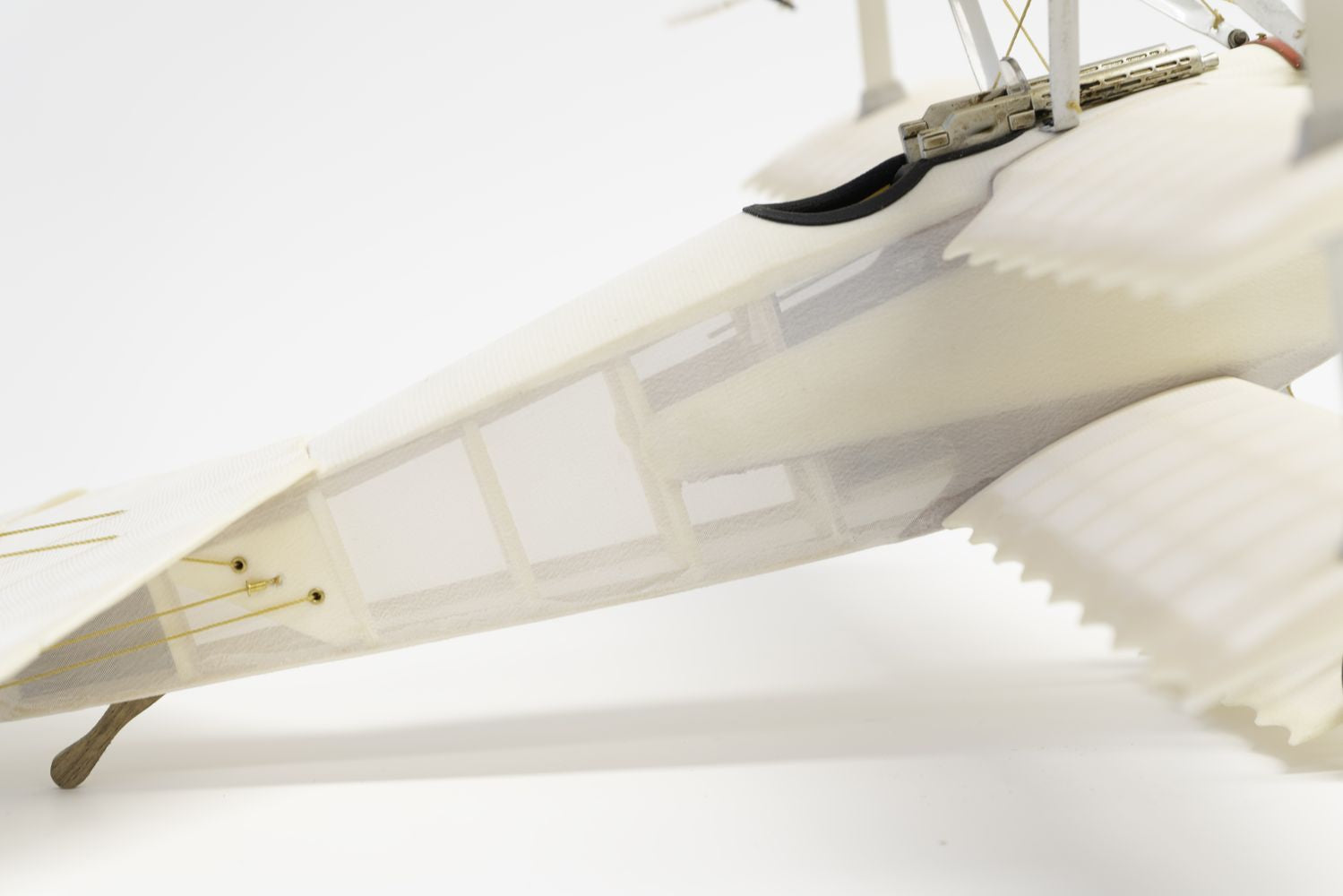 Autentické modely Triplane Transparent Airplane Model