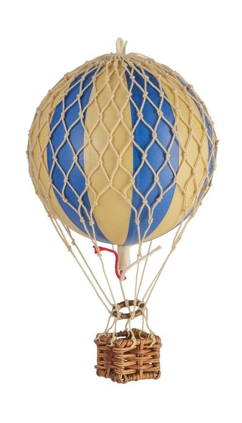 Autentické modely vznášející se model balónu obloha, modrá dvojitá, Ø 8,5 cm