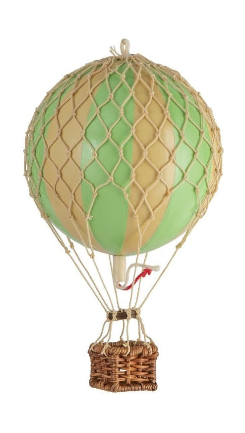 Autentické modely vznášející se model balónu obloha, zelená dvojitá, Ø 8,5 cm