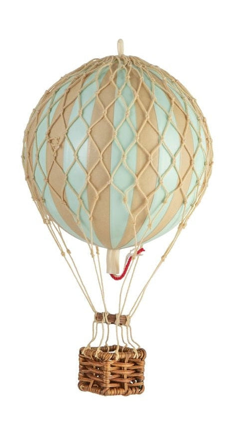 Autentické modely plovoucí model balónu obloha, máta, Ø 8,5 cm
