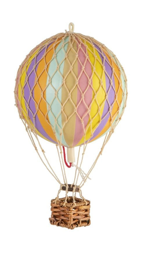 Autentické modely vznášející se model balónu obloha, duhový pastel, Ø 8,5 cm