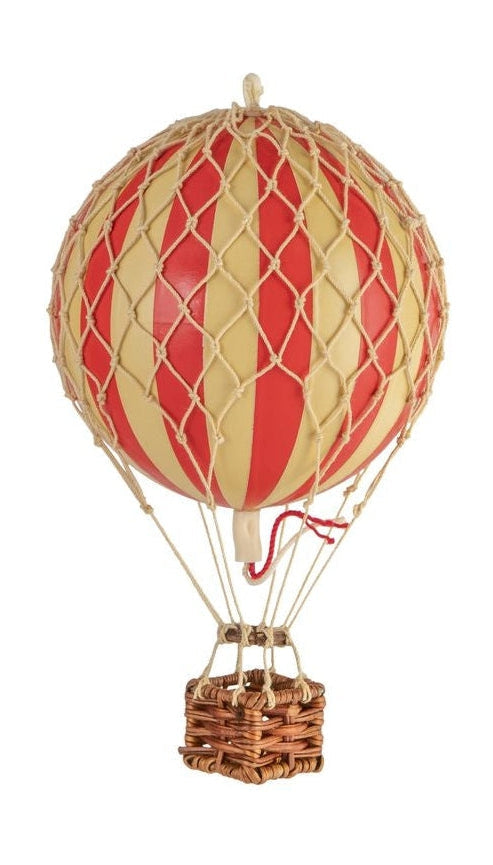 Autentické modely vznášející se model balónu obloha, pravá červená, Ø 8,5 cm