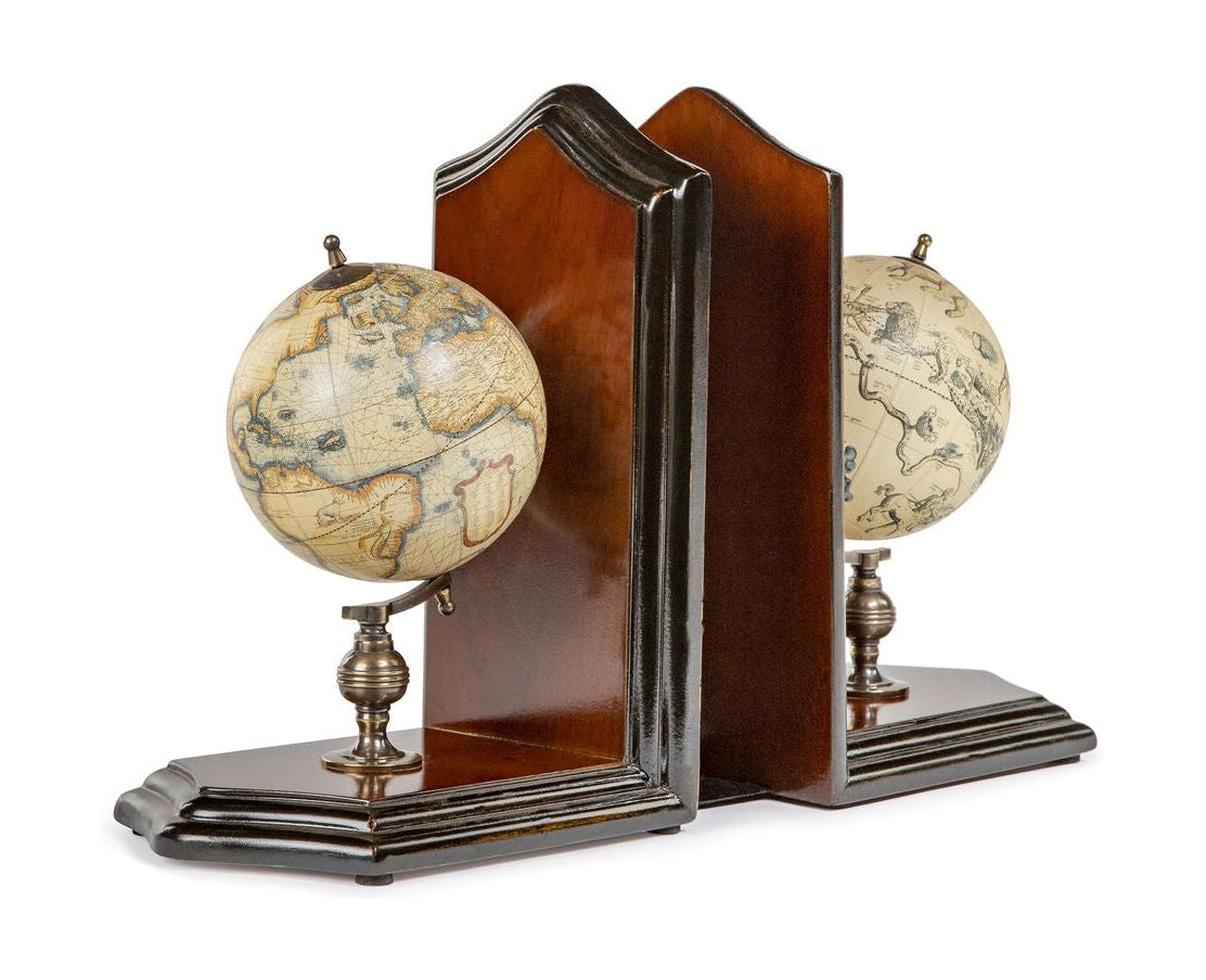 Autentické modely Globe Bookends