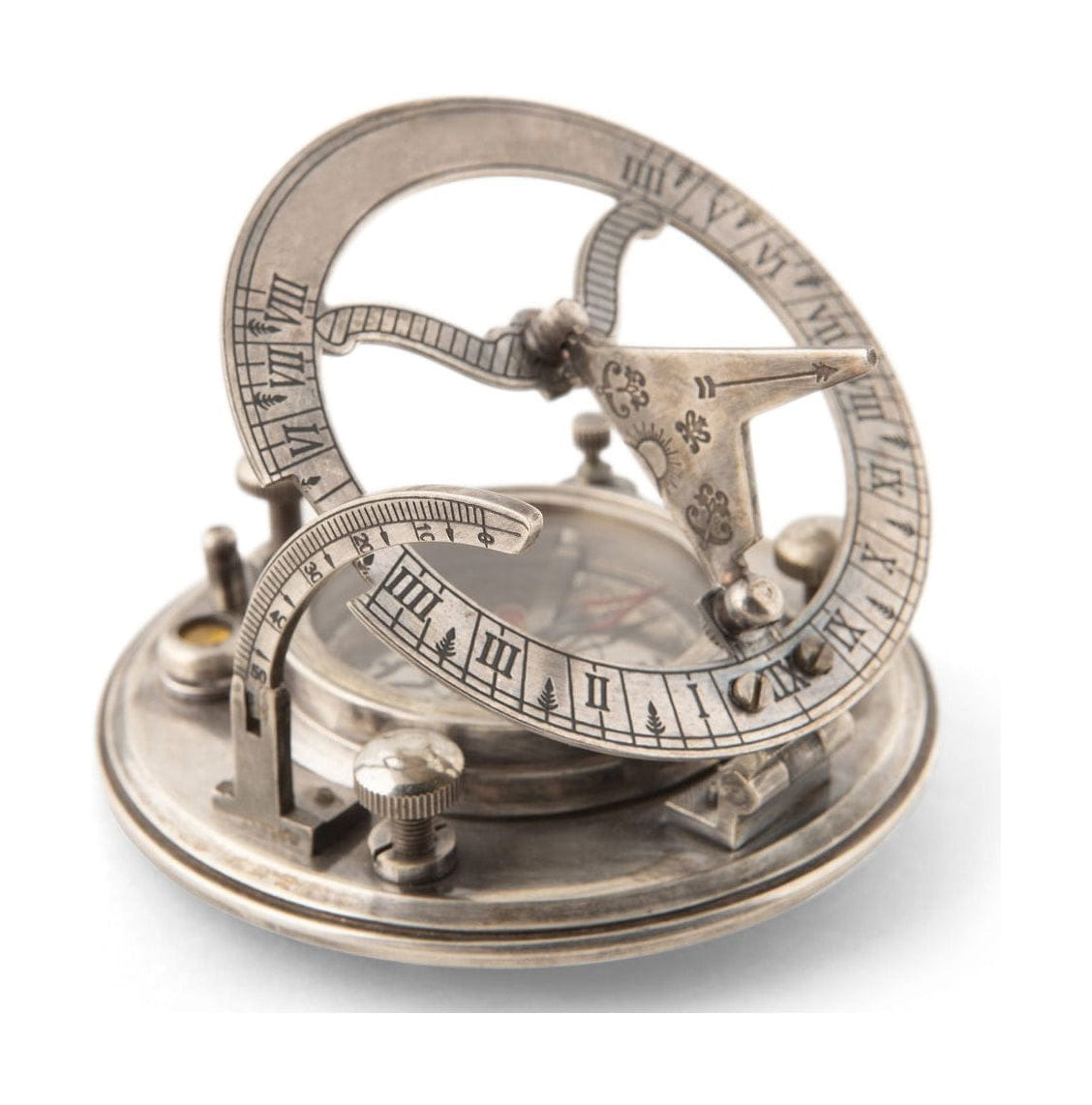 Autentické modely Mariner's Compass Silver