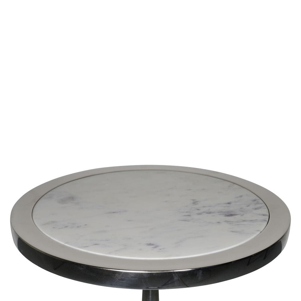 Authentic Models Martini Table øx H 35.5x55.5 Cm, White