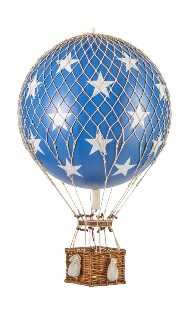 Autentické modely Royal Aero Balloon Model, Blue Stars, Ø 32 cm