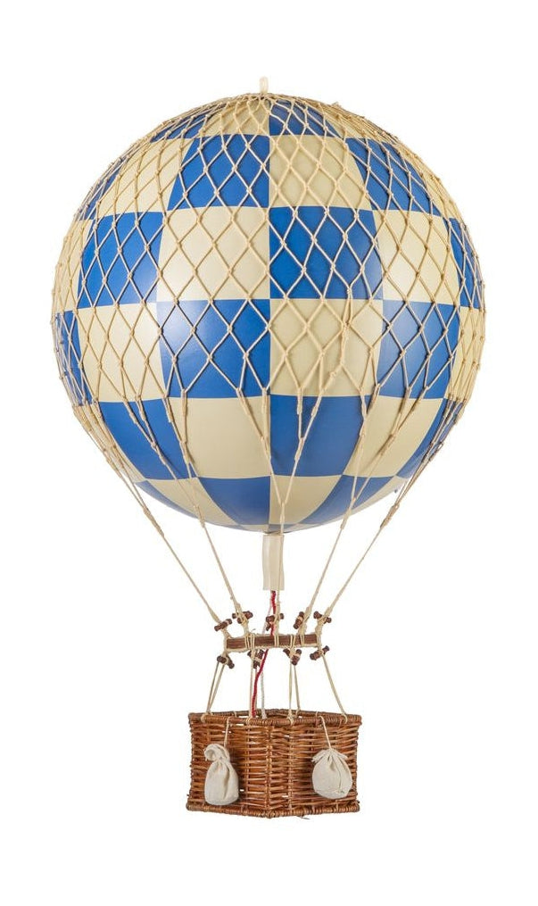 Autentické modely Royal Aero Balloon Model, Check Blue, Ø 32 cm