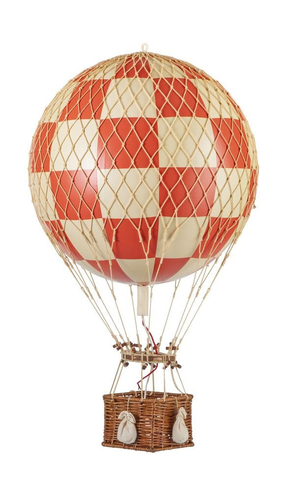 Autentické modely Royal Aero Balloon Model, Check Red, Ø 32 cm