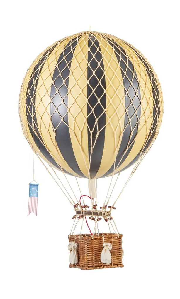 Autentické modely Royal Aero Balloon Model, černá, Ø 32 cm
