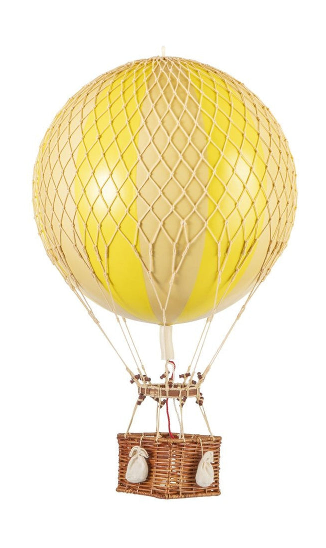 Autentické modely Royal Aero Balloon Model, žlutá double, Ø 32 cm