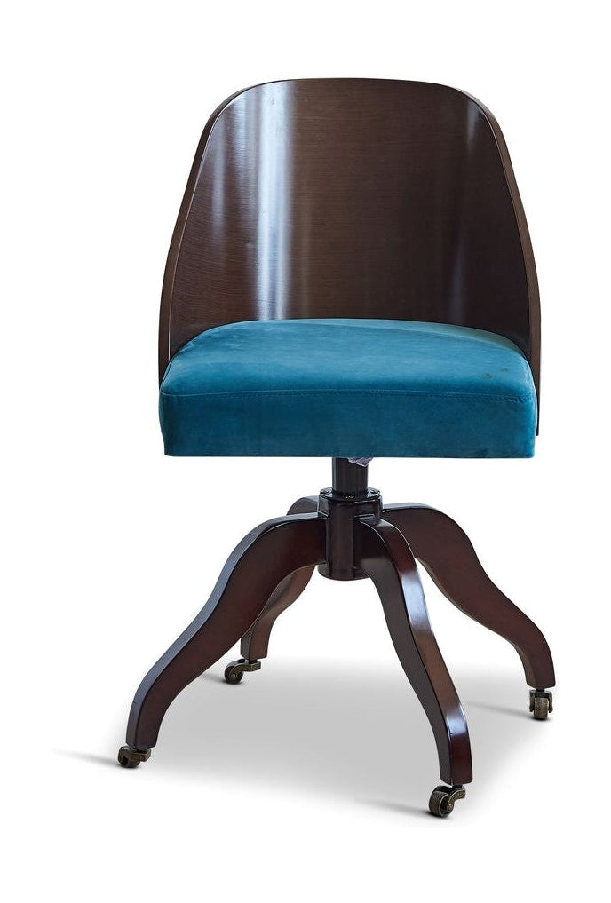 Autentické modely stolní židle ve tvaru opěradla, zelená