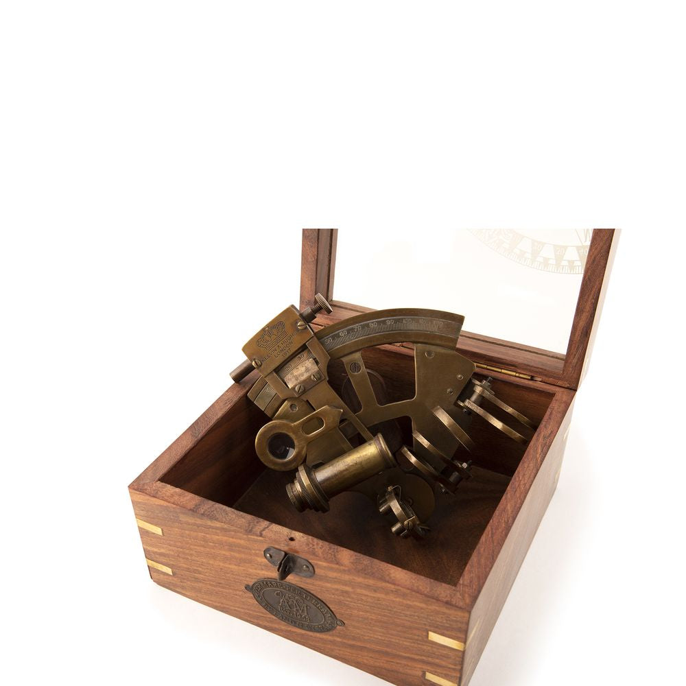 Autentické modely sextant v krabici