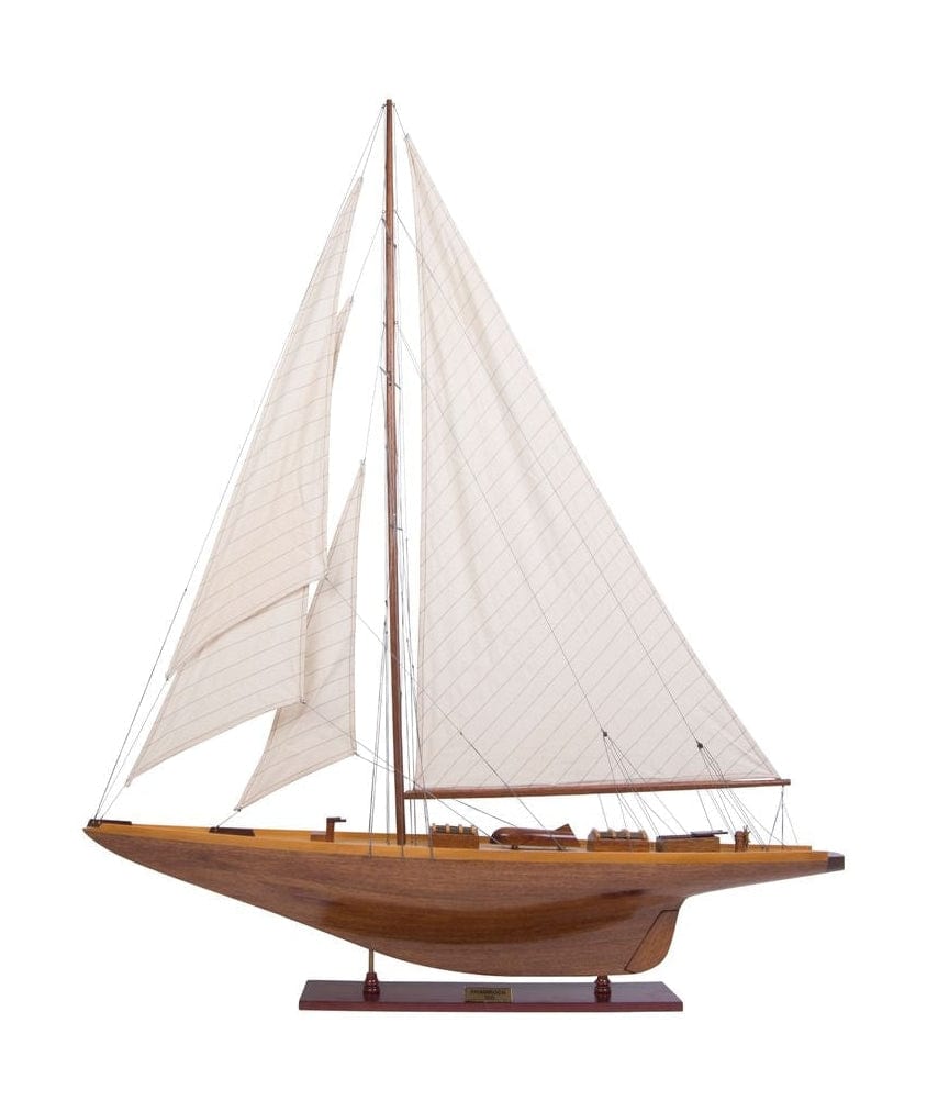 Autentické modely Shamrock Yacht Wood Sailling Ship Model