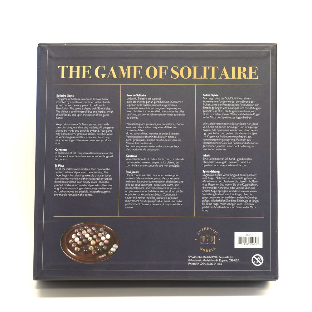 Autentické modely solitaire hra s 38 míčky