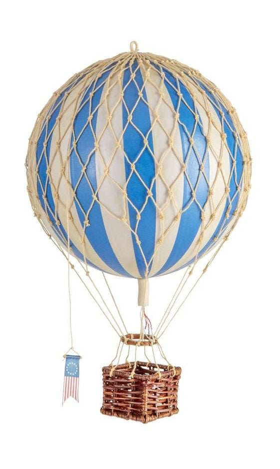 Autentické modely cestují s lehkým balónem, modrá, Ø 18 cm