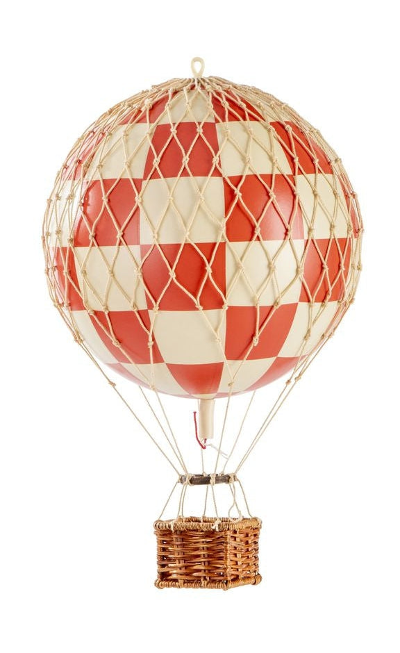 Autentické modely cestují s lehkým balónem, kontrolujte červenou, Ø 18 cm