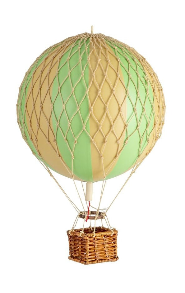 Autentické modely cestují s lehkým balónovým modelem, zeleným dvojitým, Ø 18 cm