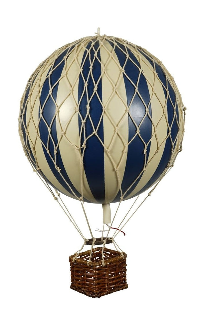 Autentické modely cestují s lehkým balónem, námořnictvo modrá/slonovina, Ø 18 cm