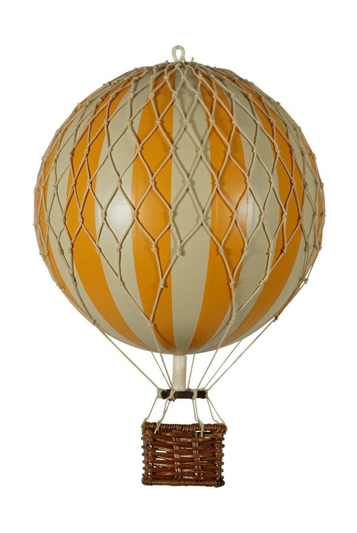 Autentické modely cestují s lehkým balónem, oranžovou/slonovinou, Ø 18 cm