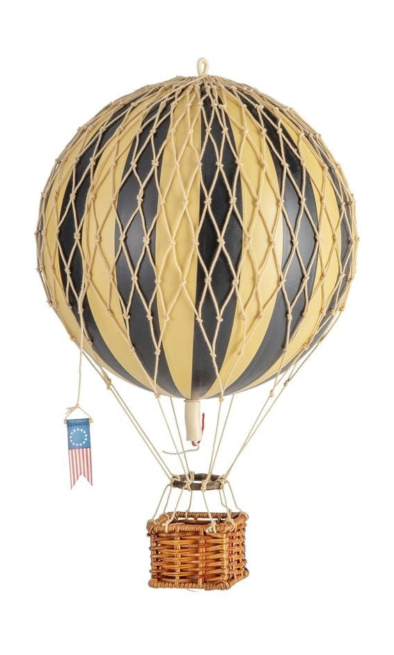 Autentické modely cestují s lehkým balónem, černou, Ø 18 cm