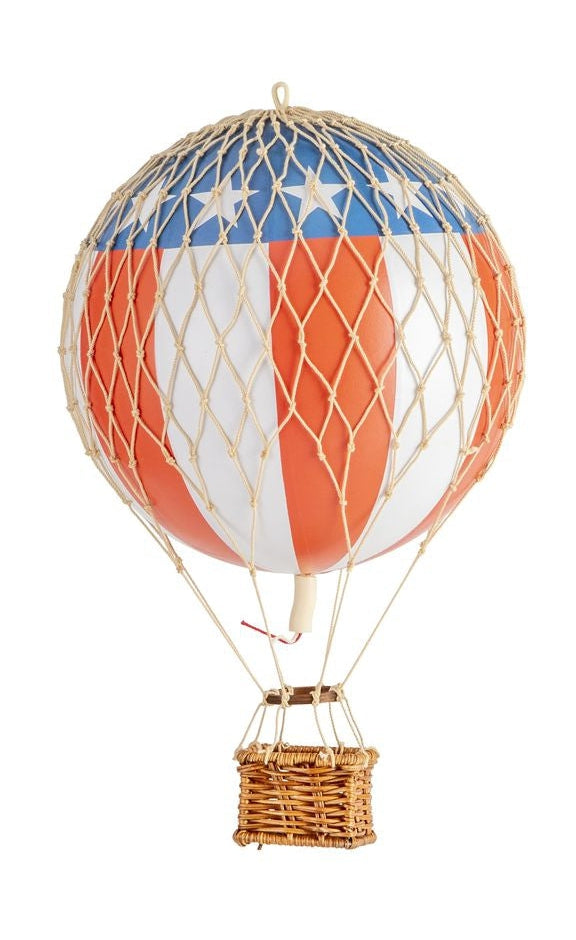 Autentické modely cestují s lehkým balónem, USA, Ø 18 cm
