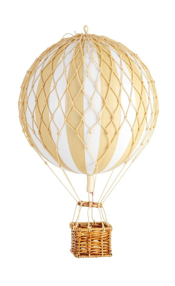 Autentické modely cestují s lehkým balónem, bílou/slonovinou, Ø 18 cm