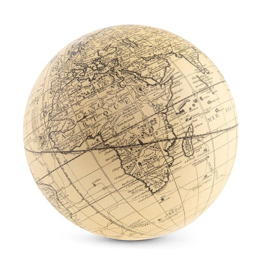 Autentické modely Vaugondy Earth Globe 14 cm, slonovina