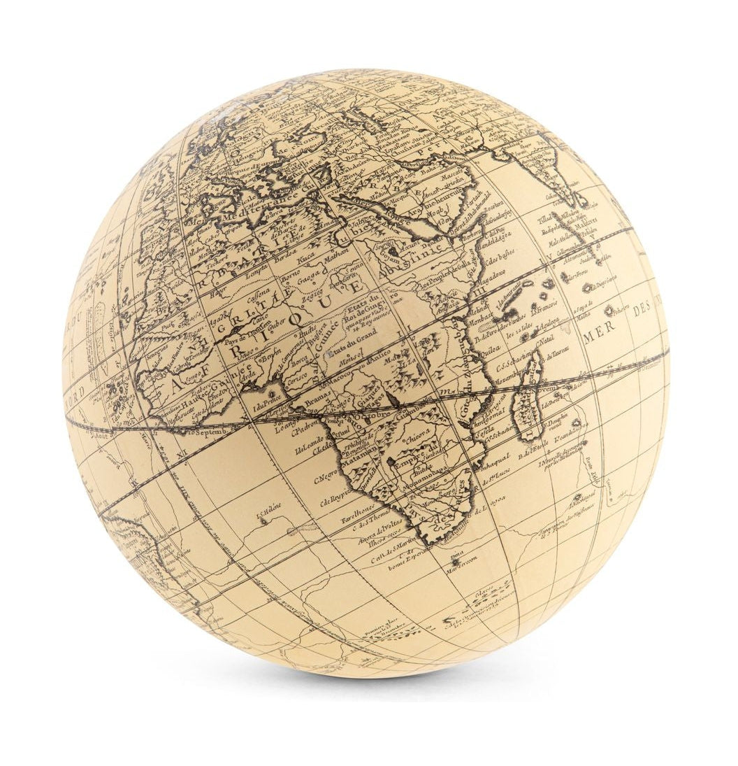 Autentické modely Vaugondy Earth Globe 18 cm, slonovina