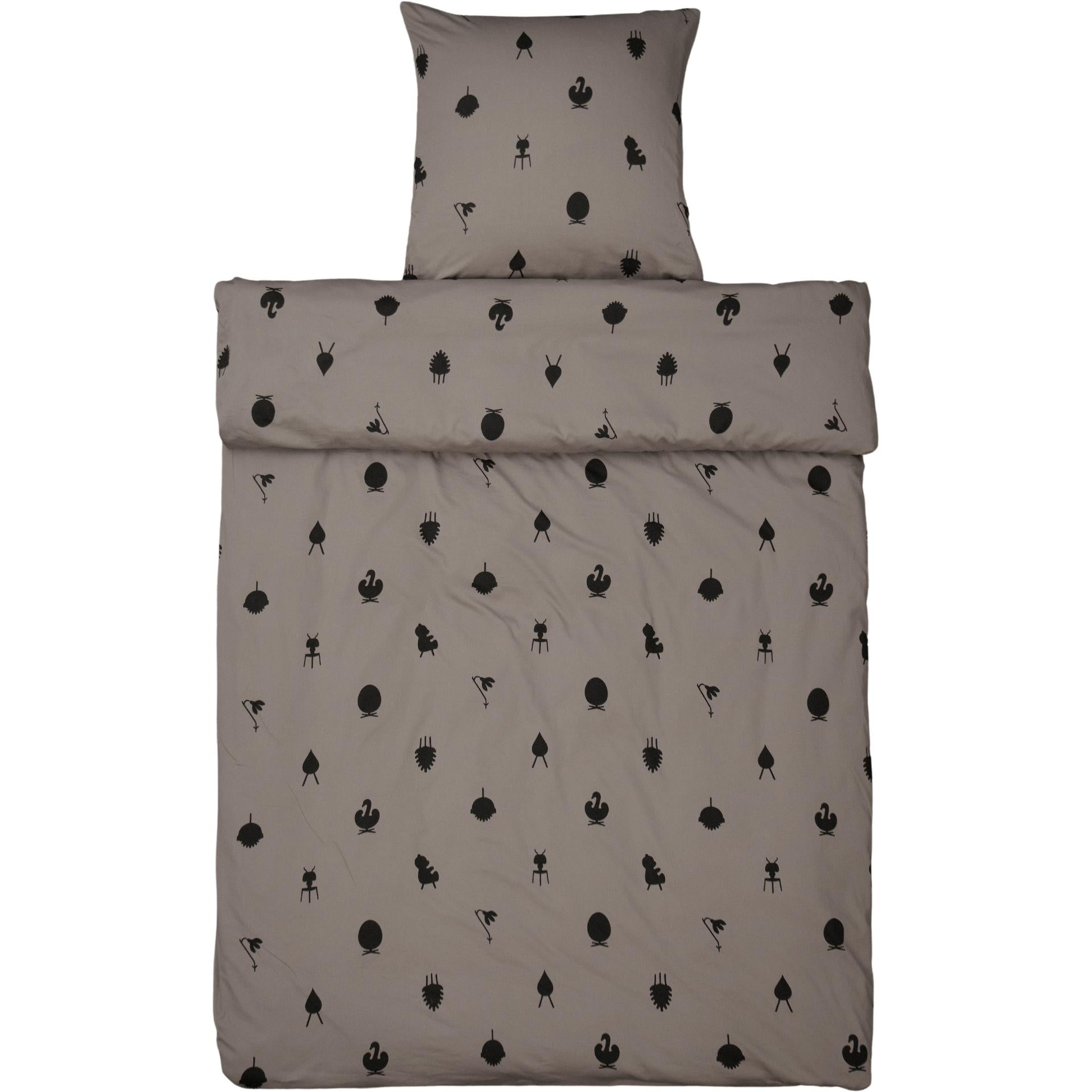 Ikony designu povlečení Brainchild Bed Linen 140x200 cm, Taupe