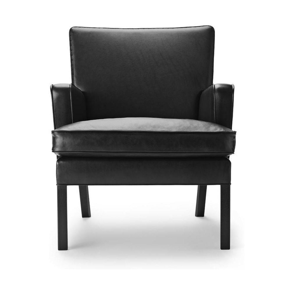 Easy židle Carl Hansen KK53130, černá dub/černá kůže