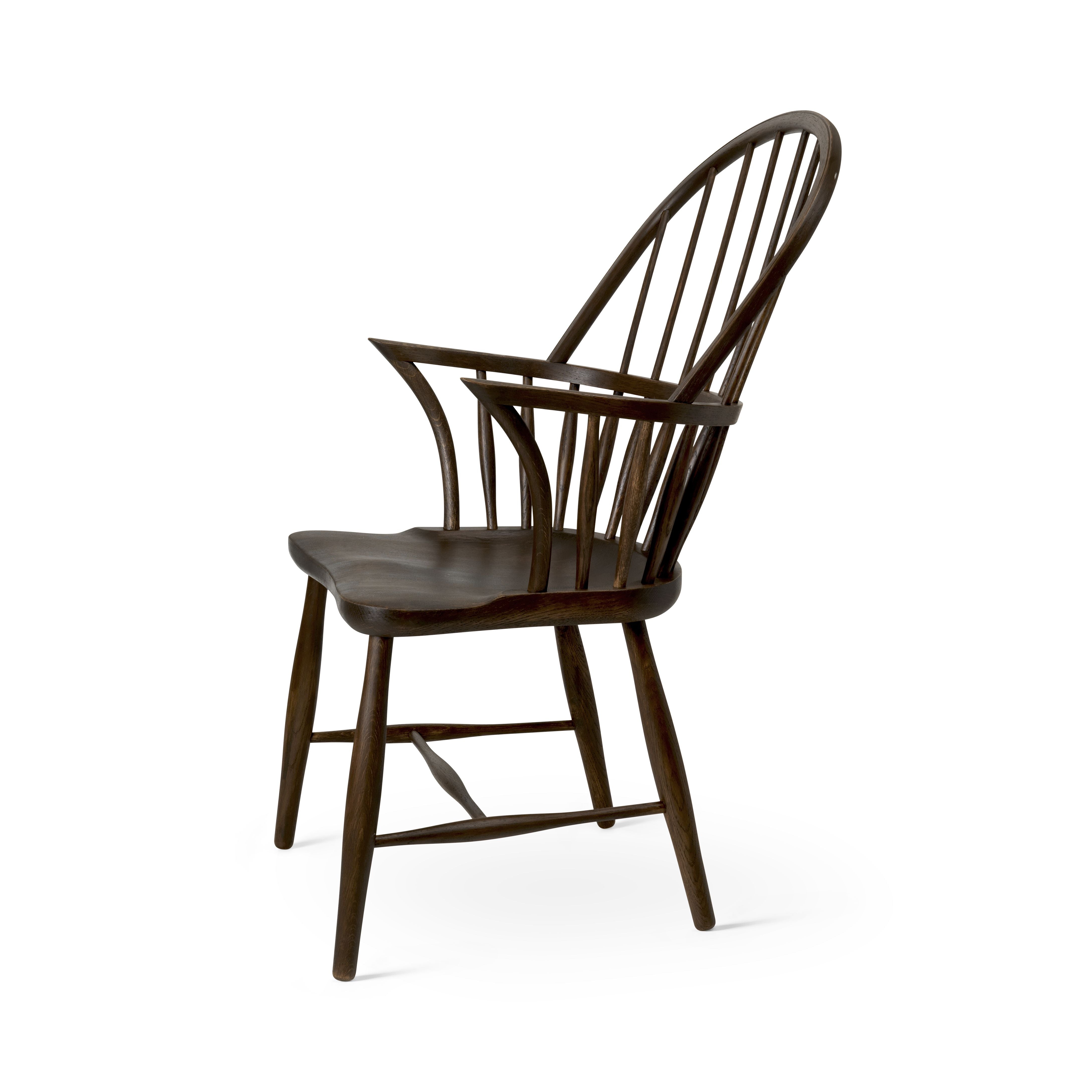 Windsorská židle Carl Hansen FH38, kouřový olej