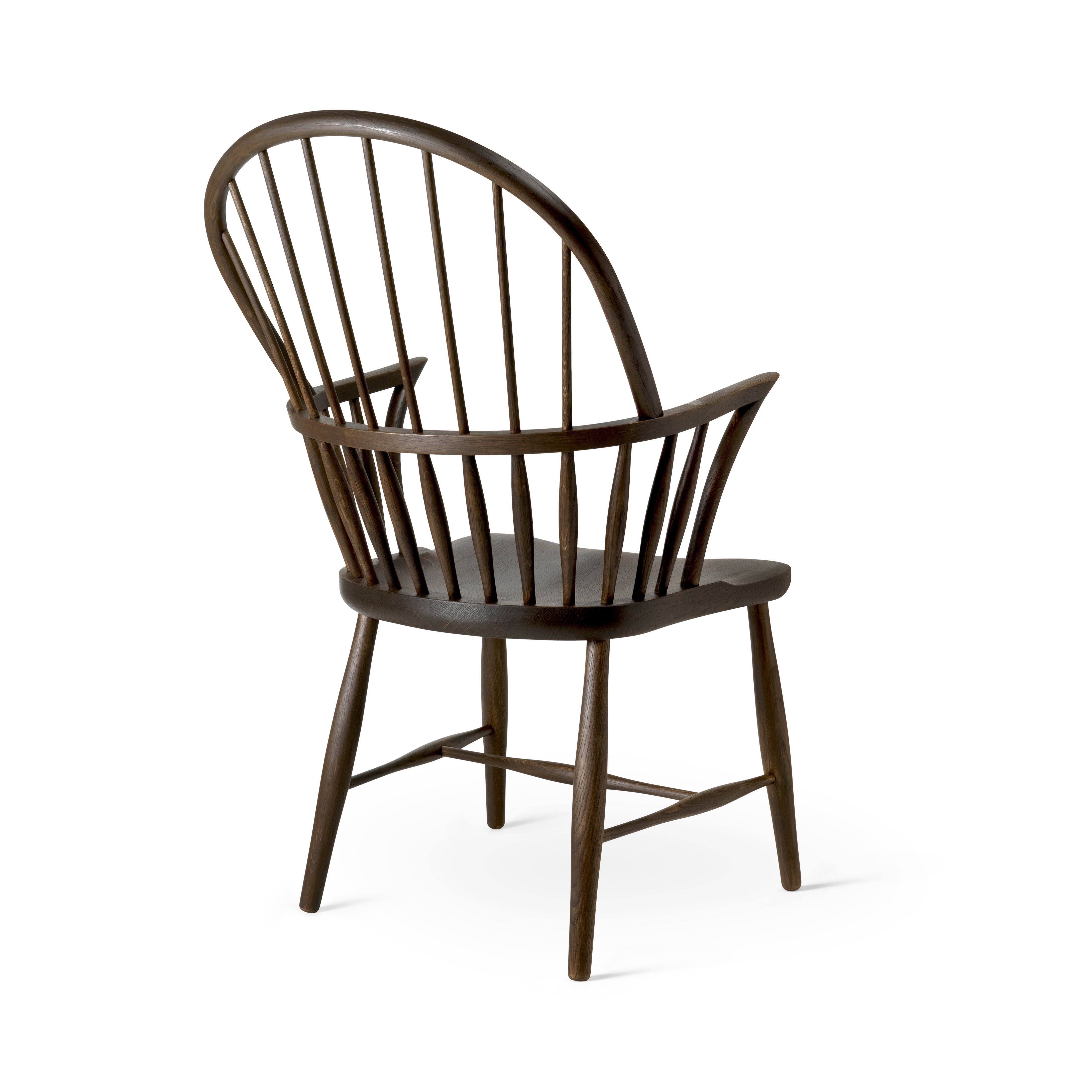 Windsorská židle Carl Hansen FH38, kouřový olej