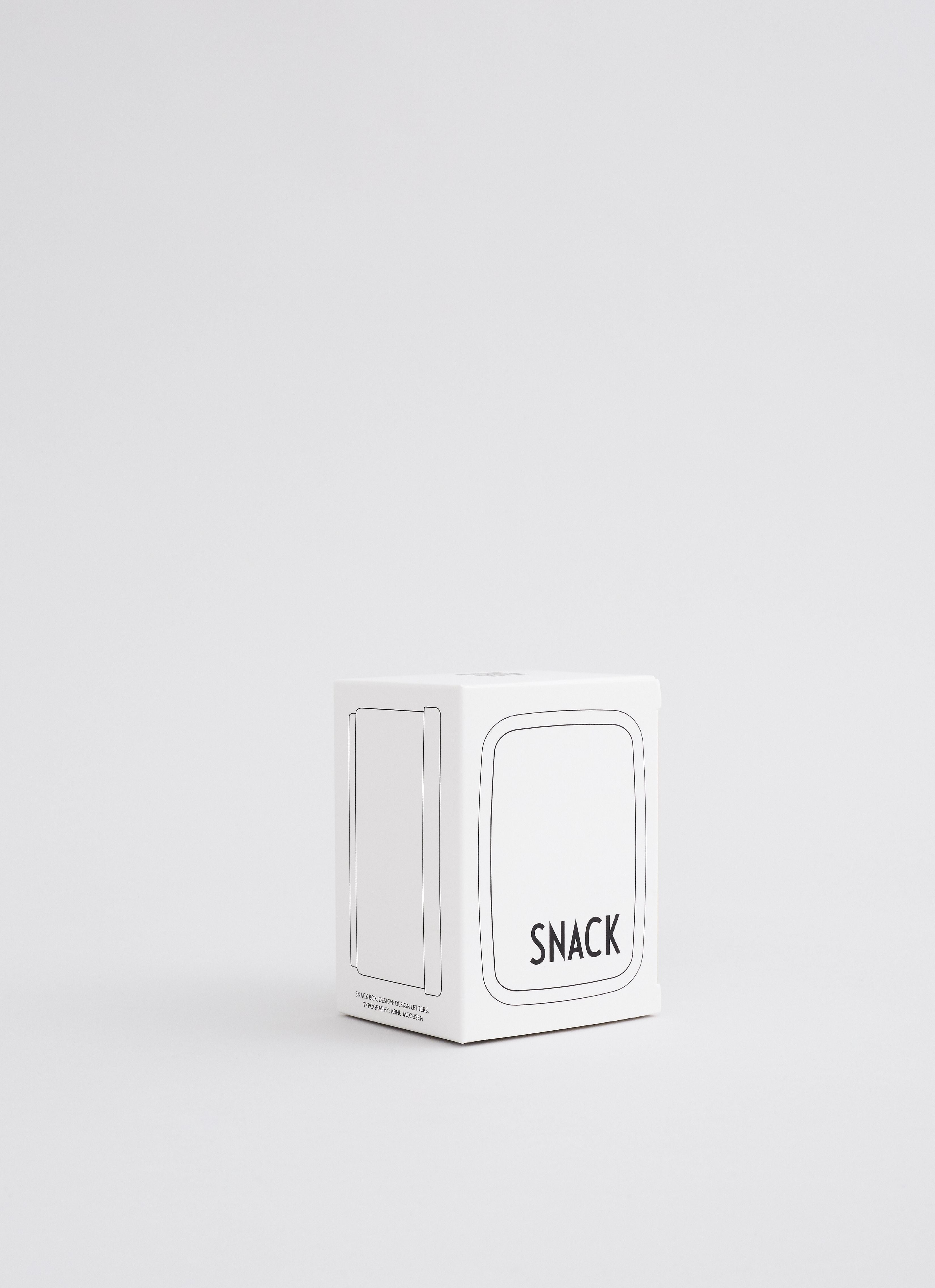 Design Letters Snack Box, bílá