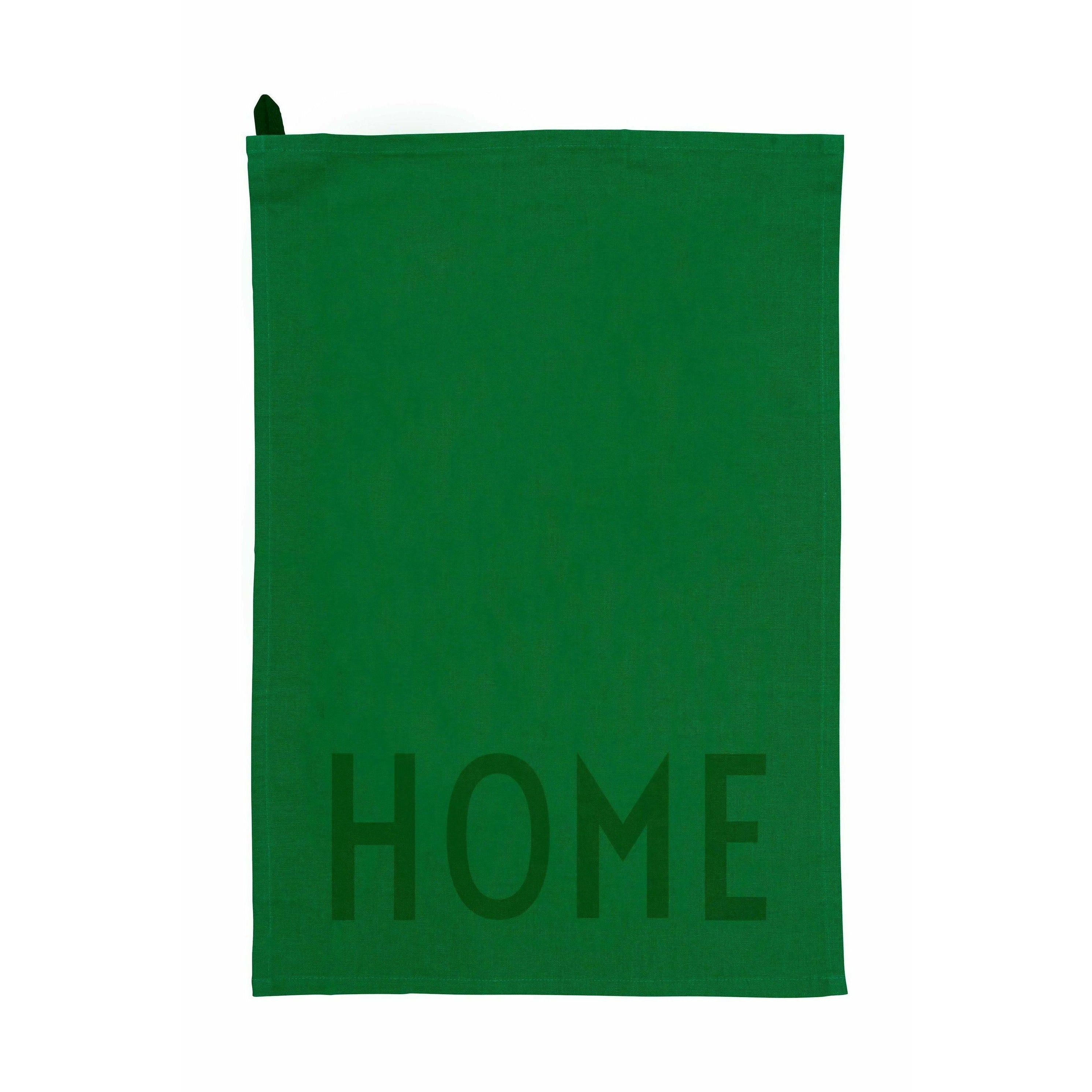 Oblíbená sada čajového ručníku designu 2, olivově zelená