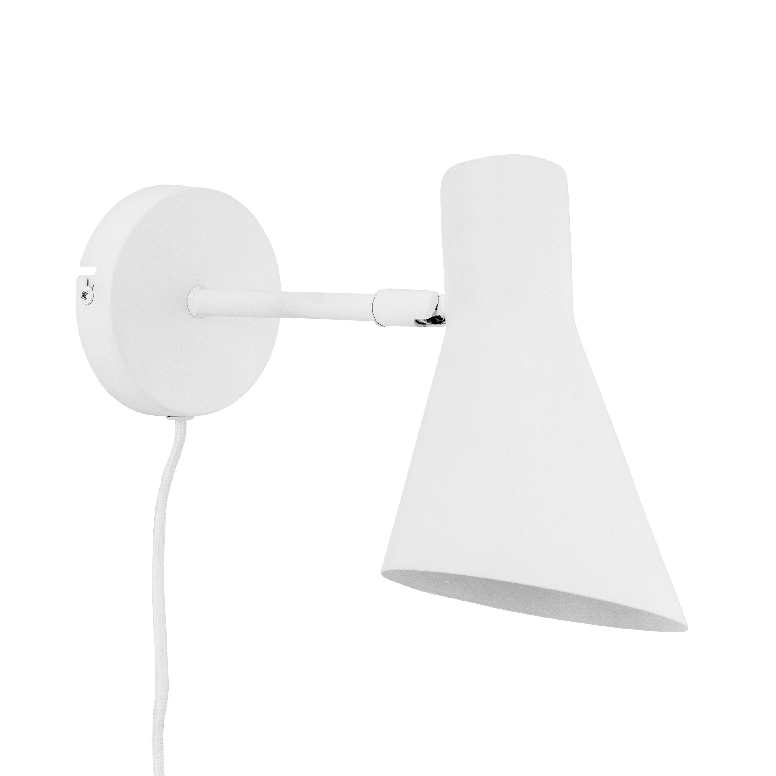 Nástěnná lampa Dyberg Larsen DL12, bílá