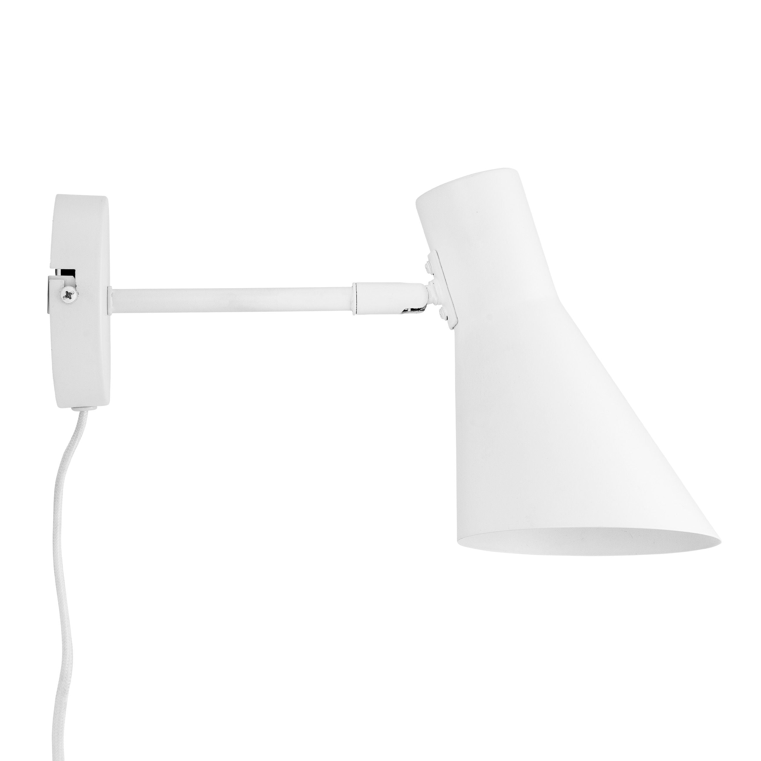 Nástěnná lampa Dyberg Larsen DL12, bílá