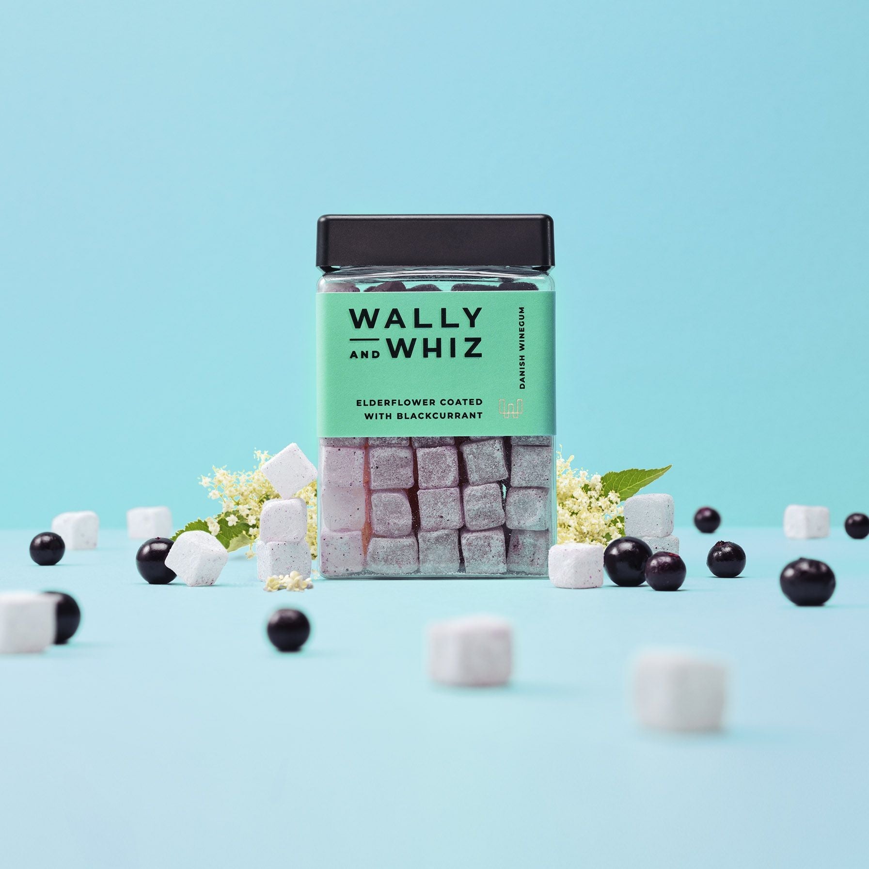 Wally a Whiz The Summer Box Elderflower s BlackCurrant/Strawberry s vanilkou, 480 g