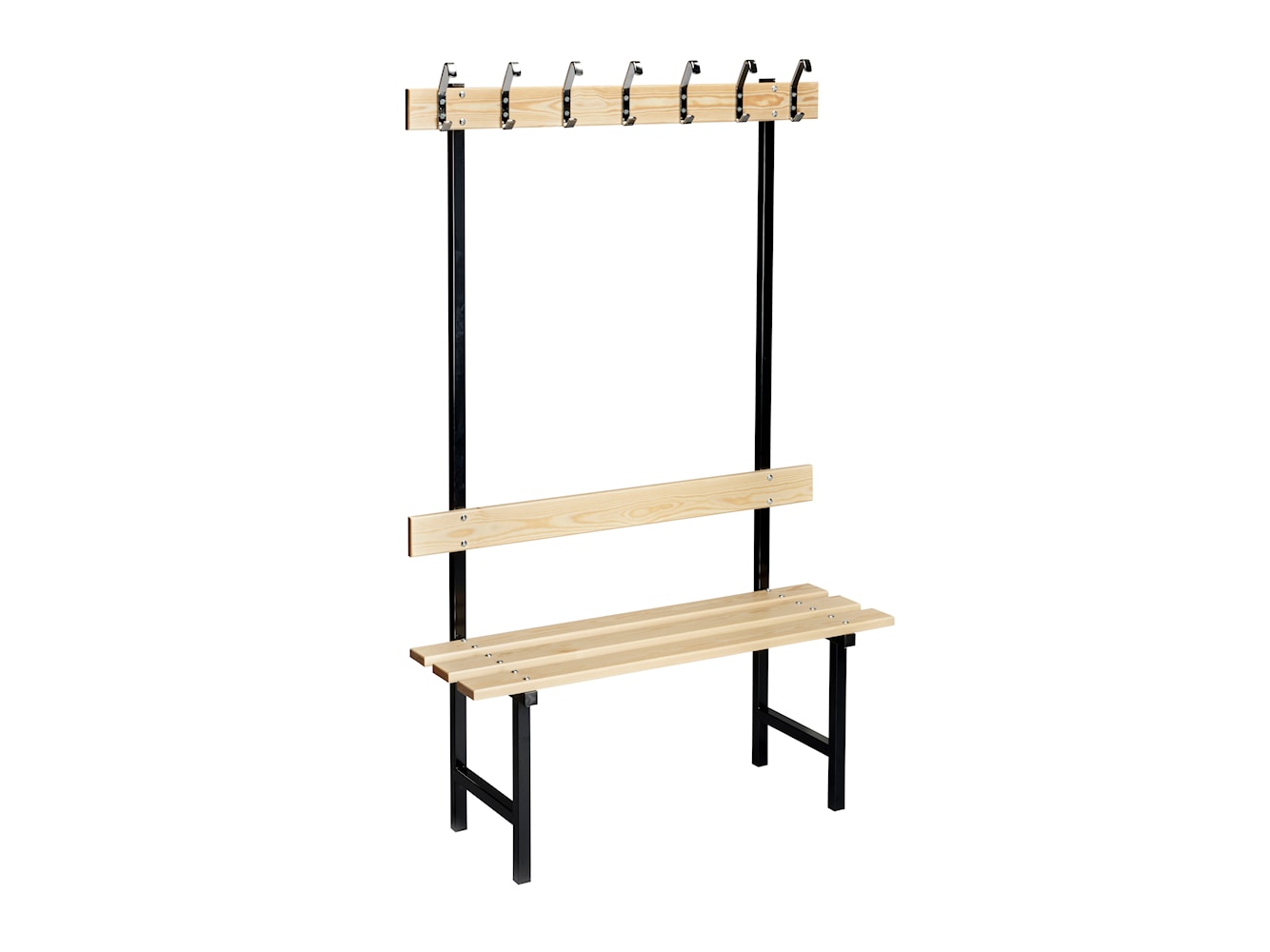 Essem Design Bench 70 Pine 60 cm, černá