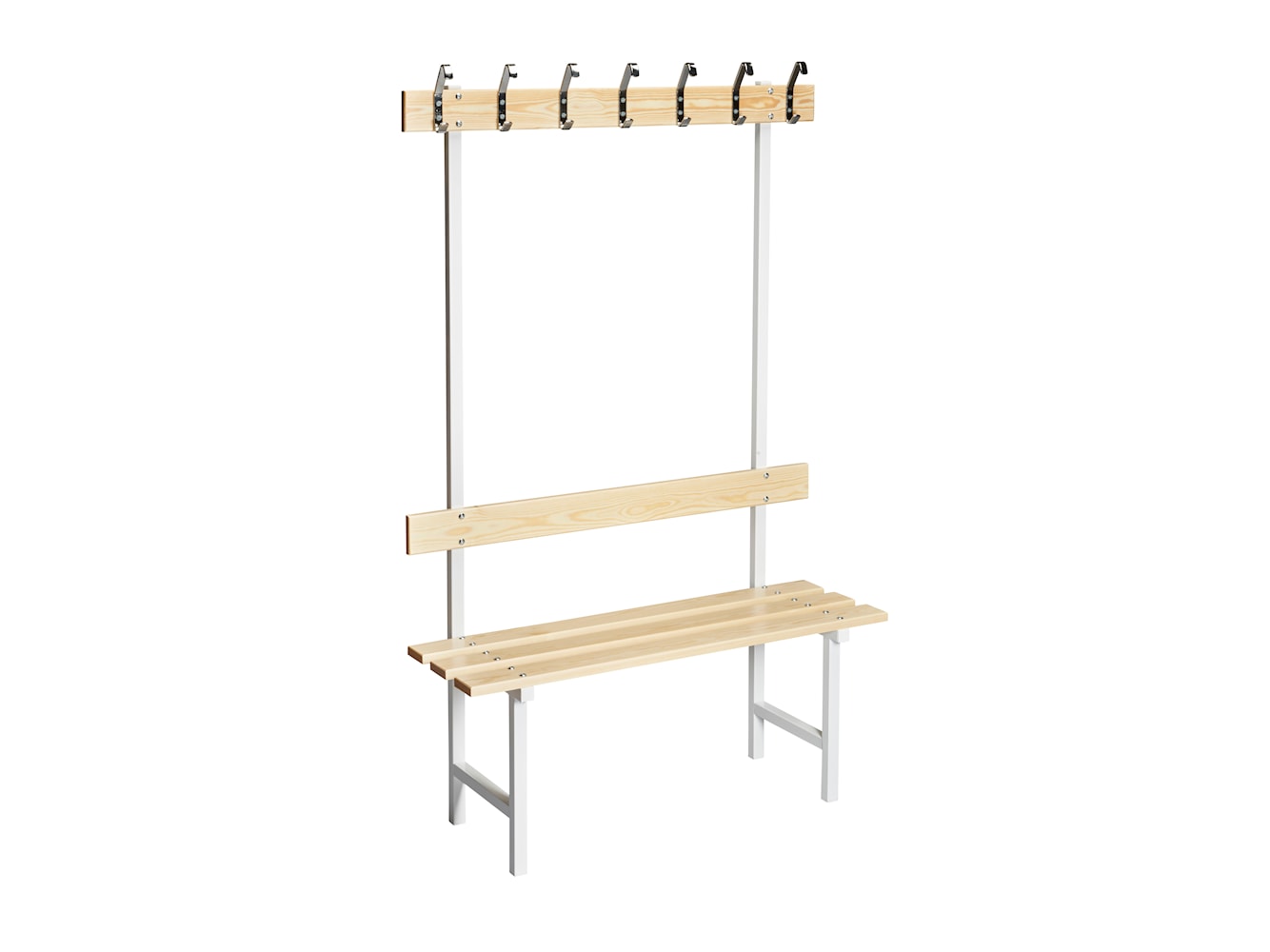 Essem Design Bench 70 Pine 60 cm, bílá