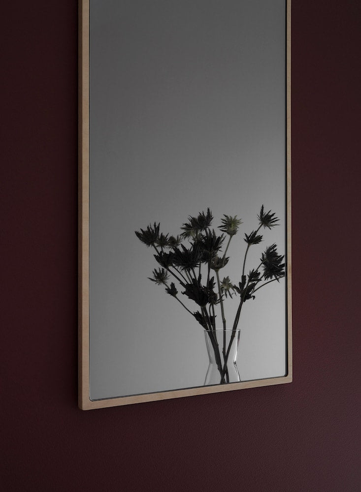 Essem Design Tillbakablick Mirror Rectangular, Black