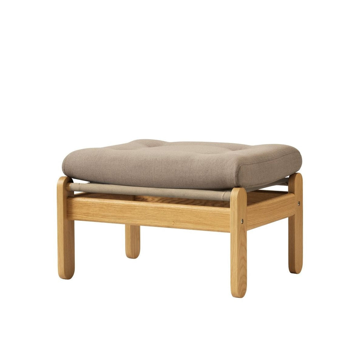 FDB Møbler J113 Footstool, Beige 61208